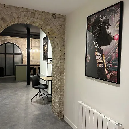 Loft Atypique Dunkerque Centre アパート ダンケルク