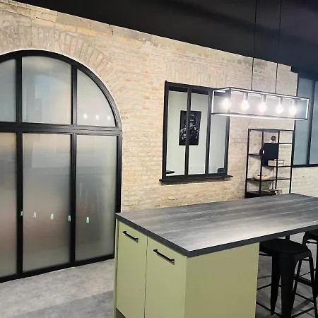 アパート Loft Atypique Dunkerque Centre ダンケルク